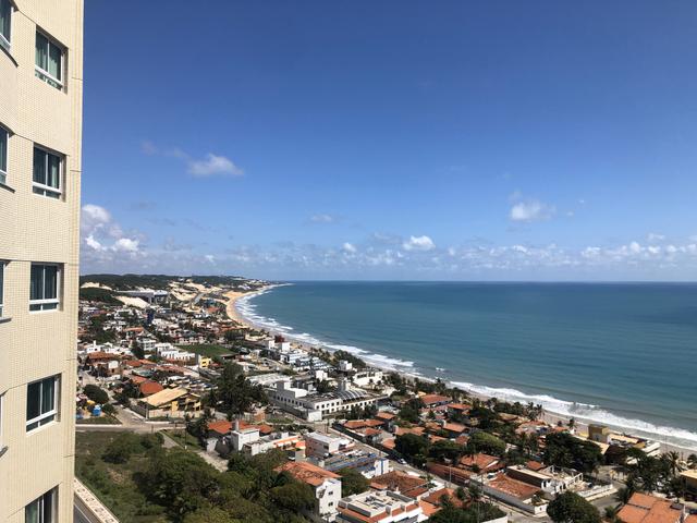 Riviera ponta negra, 56m2 beira mar todo mobiliado - Foto 18
