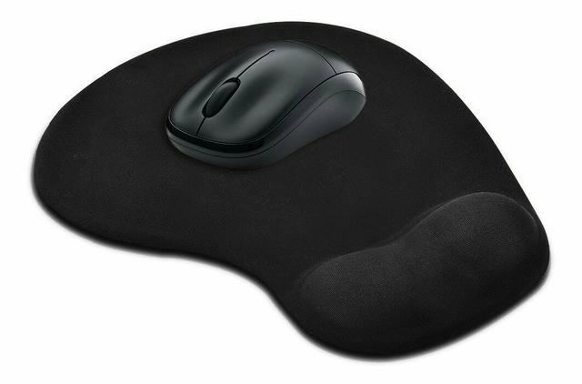Mouse Pad Ergonomico Com Apoio Preto Profissional - Foto 2
