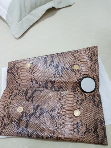 Carteira croco de mão - Foto 4