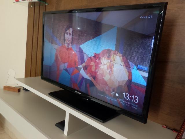Tv Samsung 32 polegadas + crhomecast 2 Original - Foto 5