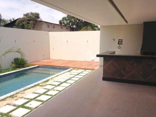 Excelente casa moderna de alto padrão em rua 05 Vicente Pires - Foto 9