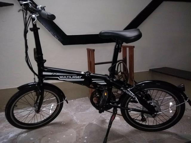 Bicicleta Elétrica Dobrável - Foto 2