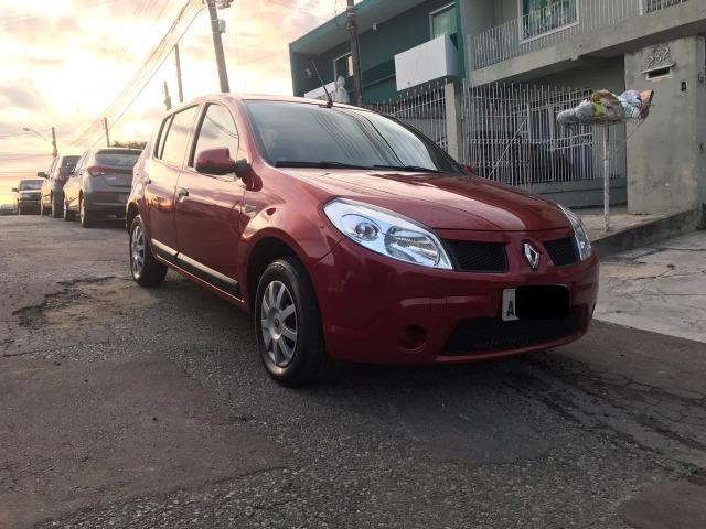 Sandero expression 1.6 8V 2011/2011 97 mil km completo- lindo carro- - Foto 4