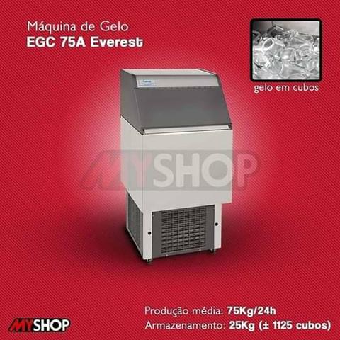 Máquinas de gelo everest com produção de 50kg a 300kg por dia - Foto 3