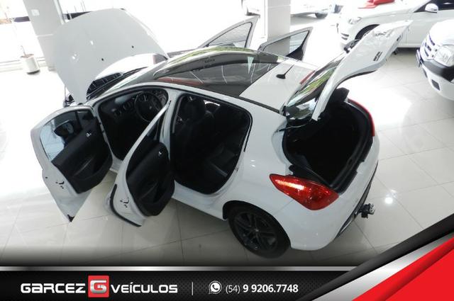 Peugeot 308 1.6 Active Flex Manual Com Teto Leds Diúrnos Couro Multimídia Top - Foto 19