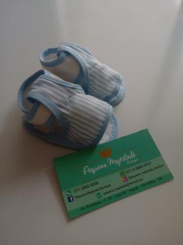 Sandálias menimo veste ate 3 meses - Foto 4