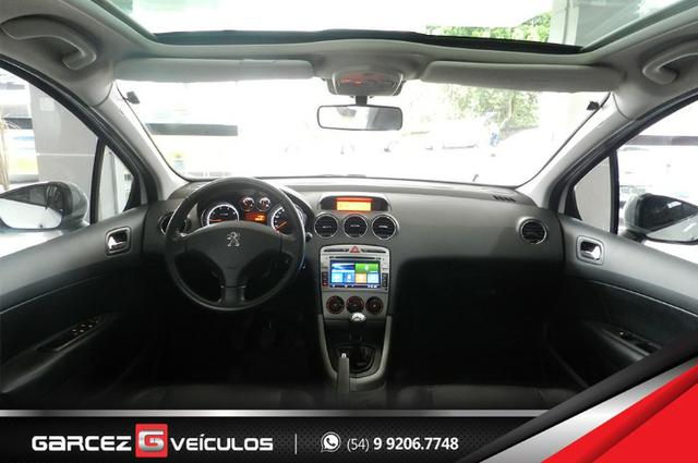 Peugeot 308 1.6 Active Flex Manual Com Teto Leds Diúrnos Couro Multimídia Top - Foto 5