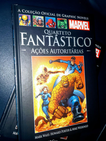 Quarteto fantástico ações autoritárias capa preta salvat