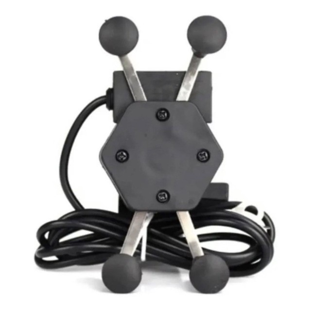 Suporte de Celular Garra - Carregador USB Para Moto -Loja Coimbra Computadores-Entregamos - Foto 5