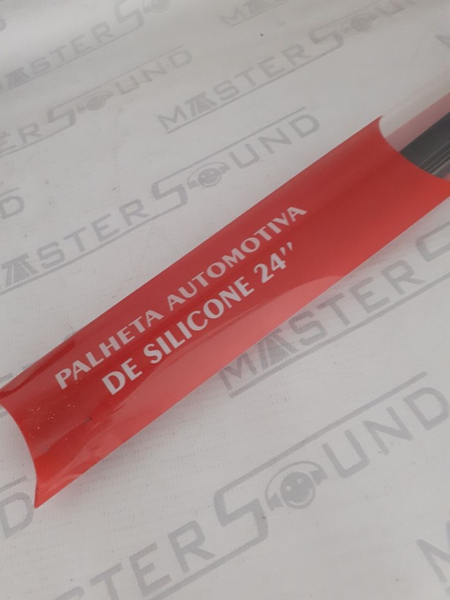 Palheta silicone universal. 24". Nova. Colocada. 