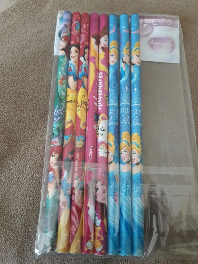 Coleção lápis princesas Disney - Foto 5