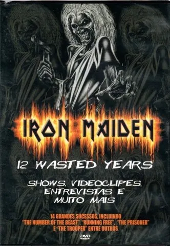 Dvd Iron Maiden 12 Wasted Years
