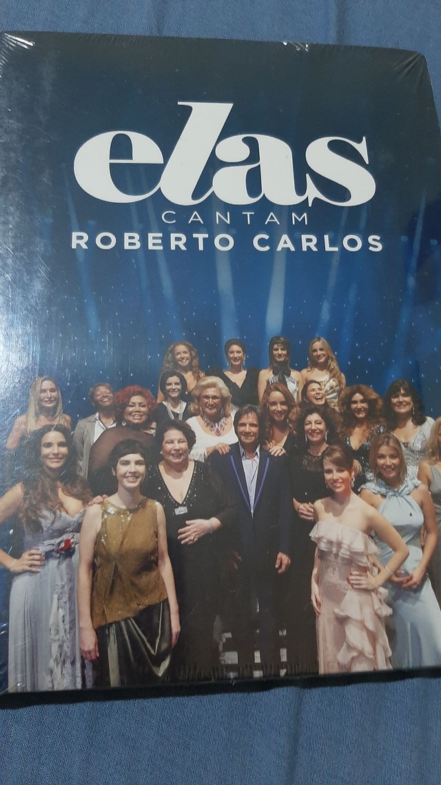 Dvd Elas cantam Roberto Carlos 