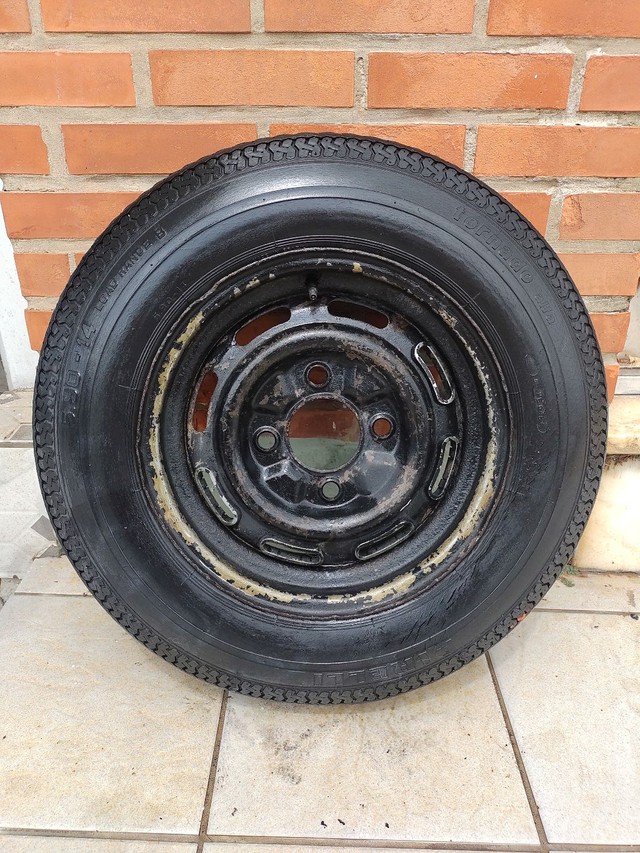 Rara roda de VW SP2 
