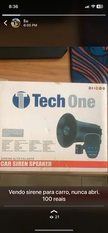 Sirene para carro TechOne