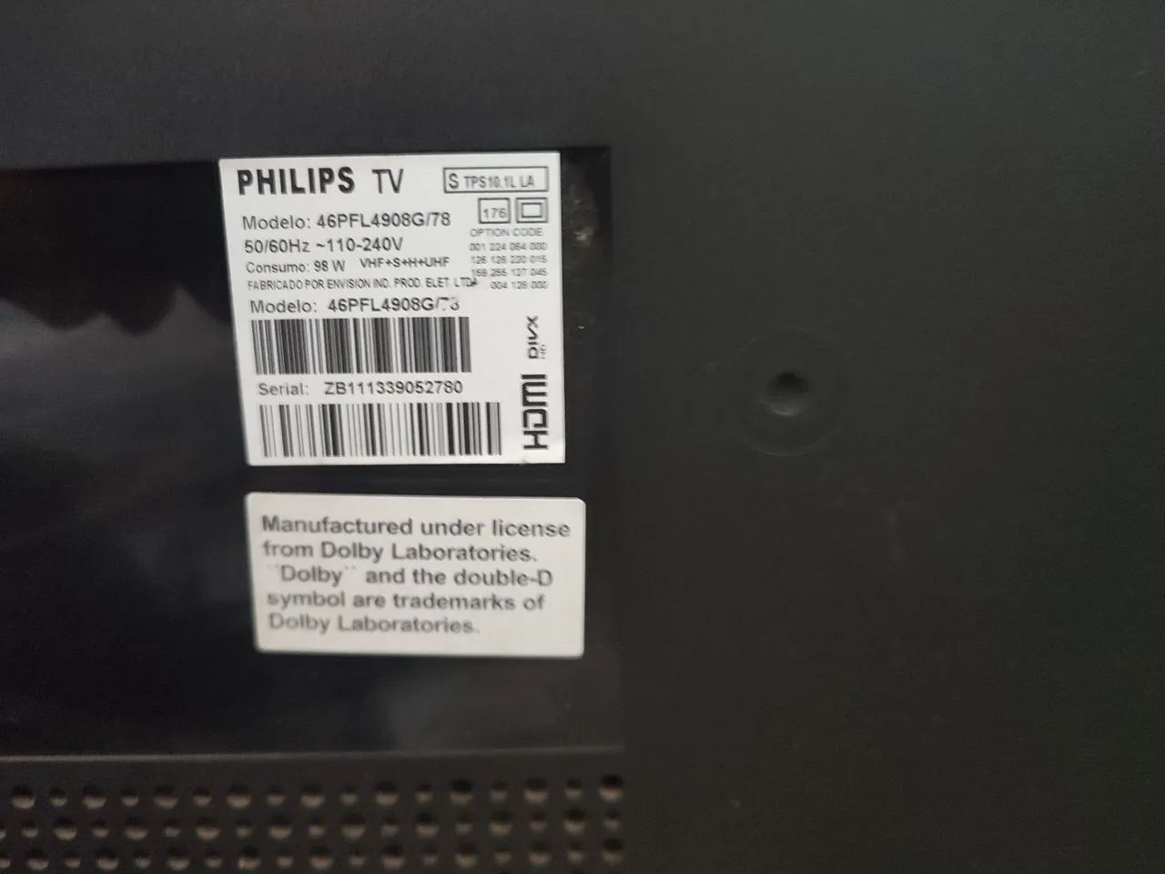 Tv Philips 46 led 3d