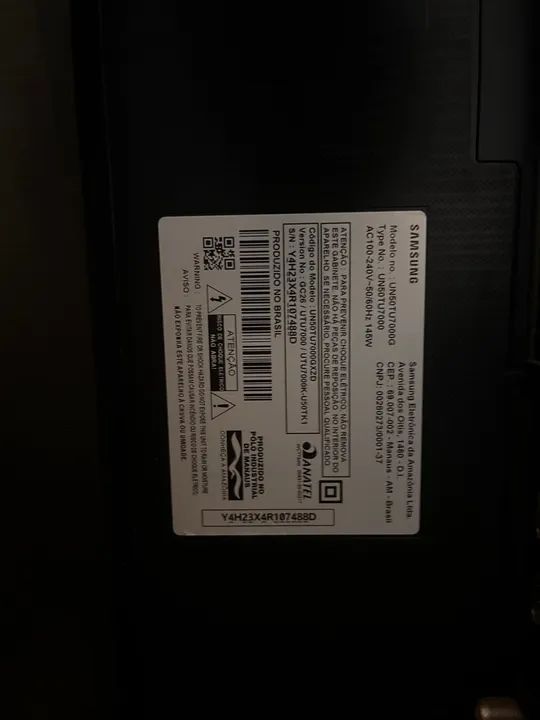 Retirada de peças Samsung Smart TV Crystal UHD TU7000 50 - Foto 3