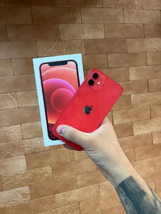 iPhone 12 vermelho sem detalhes / loja aberta  - Foto 4