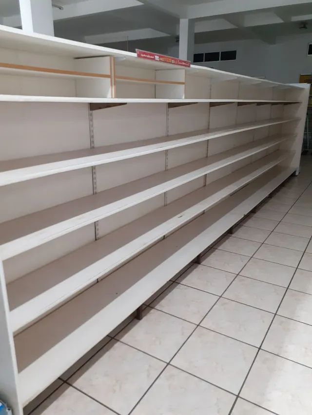 Prateleira gôndola para supermercado