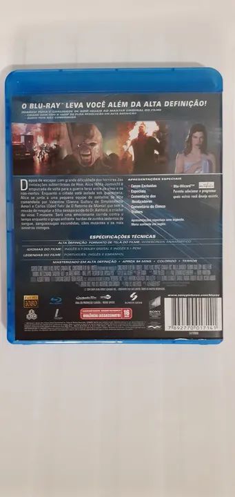   Filme Original Blu-Ray Resident Evil 2 Apolalipse. - Foto 4