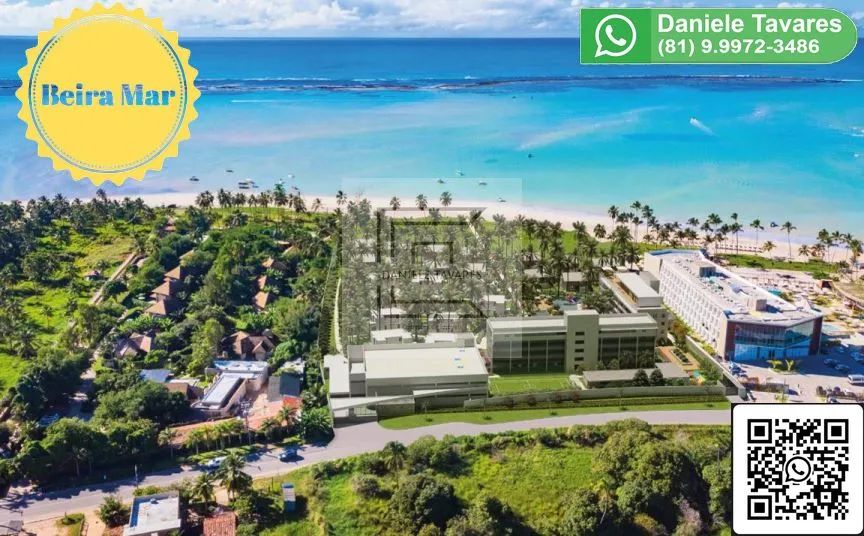 Praia de Antunes - Apartamento com 02 quartos - Maragogi