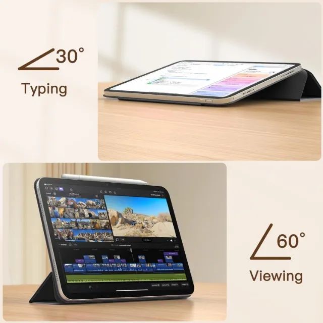 Capa Magnética Slim Para Ipad 10ª Geração 10.9''  - Foto 2