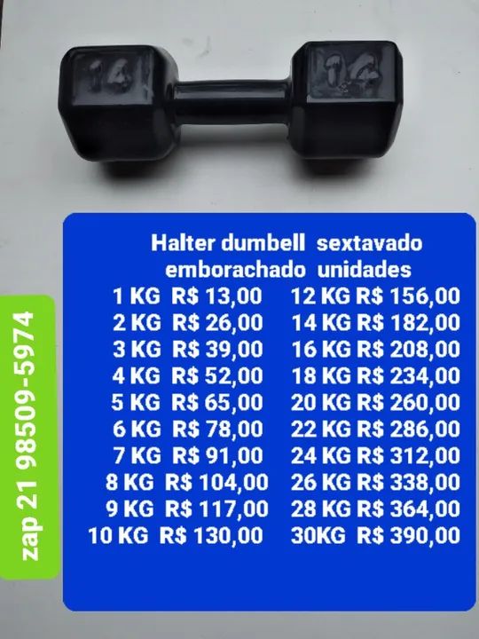 Halter sextavado  - Foto 4