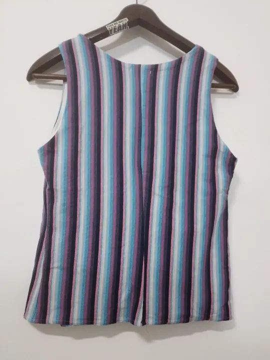Blusa listrada Folic. Nova. - Foto 3