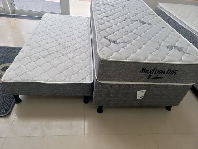 Conjunto box com auxiliar D.65 max firme ortopédico 