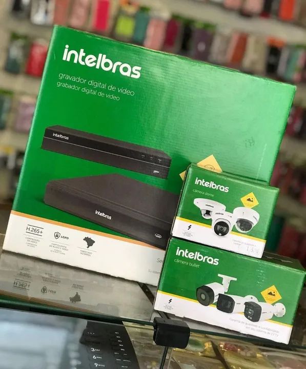 Interfone e câmera intelbras. Produtos novos  - Foto 2