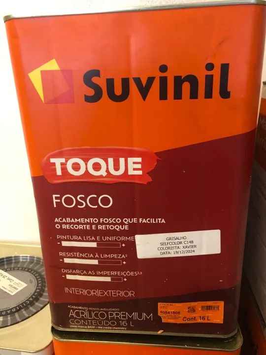 Tinta premium da suvinil toque fosco