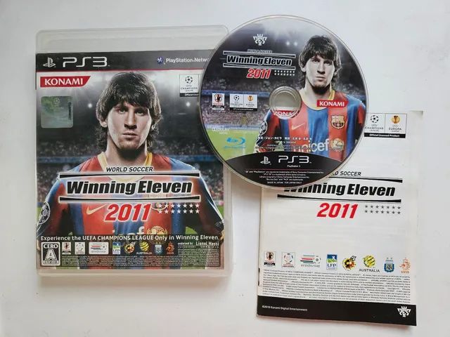 Winning Eleven 2011 original japonês 
