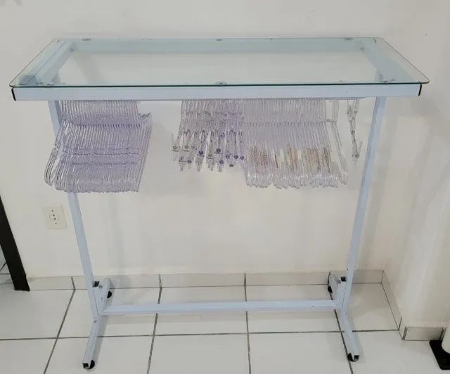 Balcão Arara com vidro 