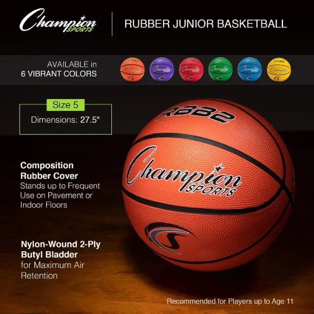 Bola Basquete Champion n° 5 Junior - Foto 3