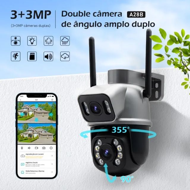 cameras vigilância wifi,ICSEE,camera de segurança,monitor,security protection,camera wifi  - Foto 5