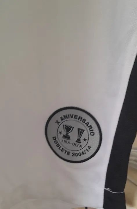 CAMISA SENEYERA VALENCIA ESPANHA JOMA EDICAO ESPECIAL CENTENARIO 2004 2014 NOVA FR GRATIS - Foto 2