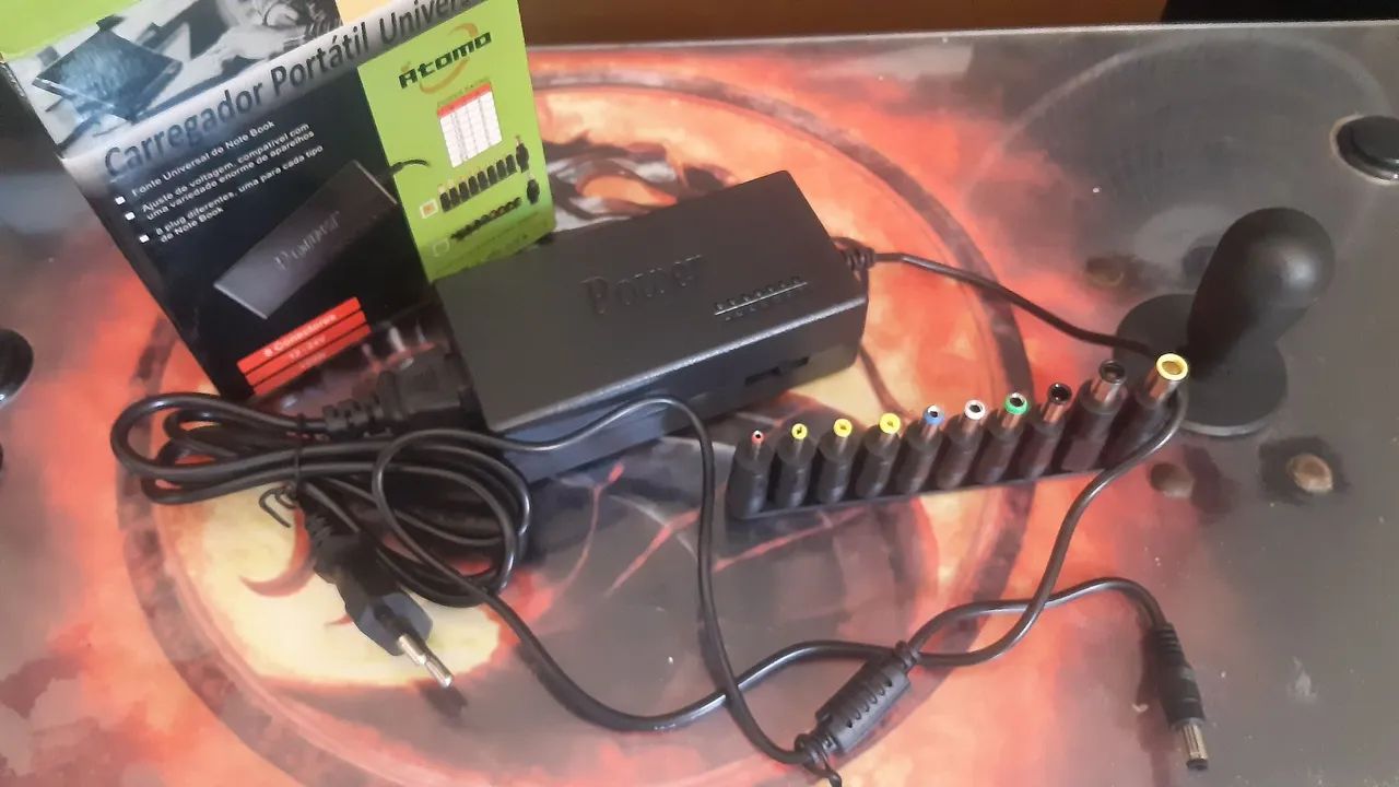 Fonte universal para notebook - já é o menor preço - Foto 3