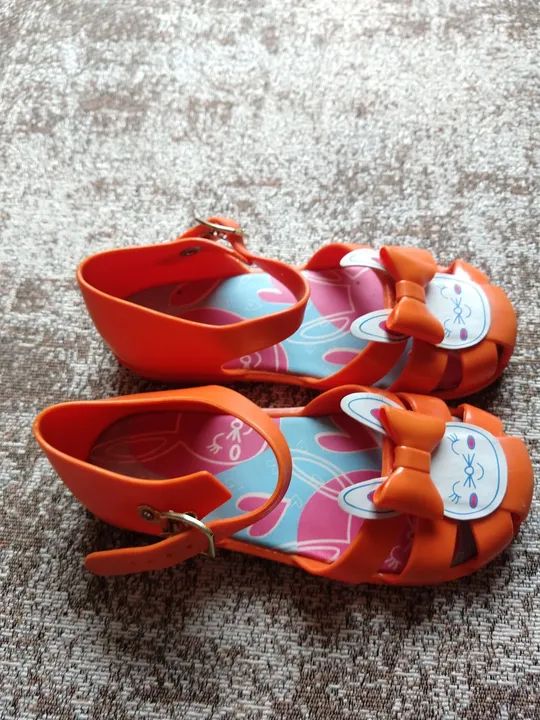 Sandália Infantil Marca Pimpolho Laranja  - Foto 2