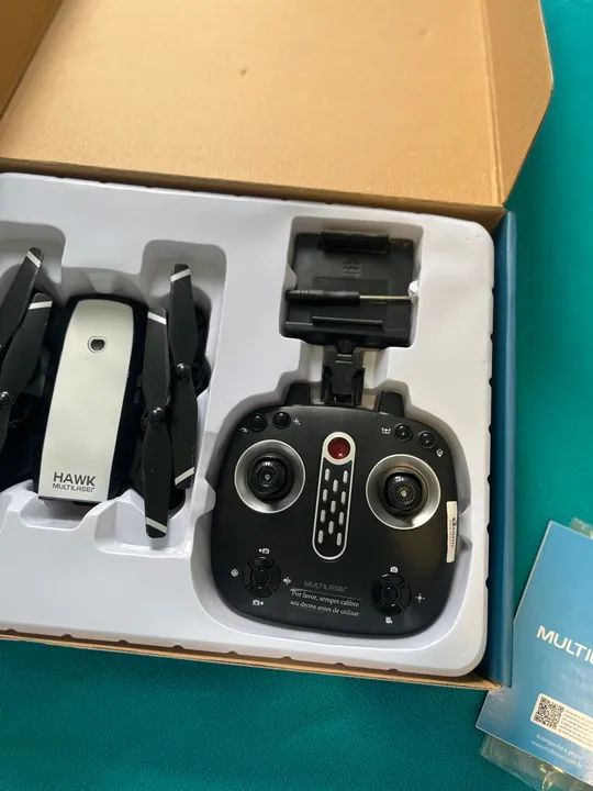 Drone Hawk  - Câmera HD WiFi com Estabilizador - Foto 3