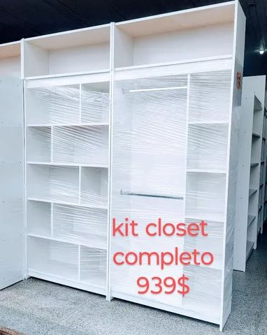""KIT CLOSET completo pronta entrega