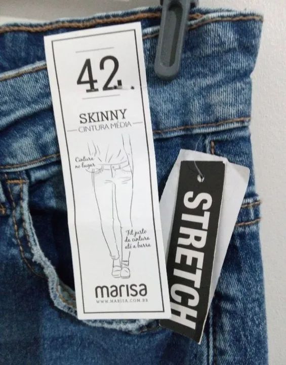 Calça Jeans Destroyed Skinny - Foto 3