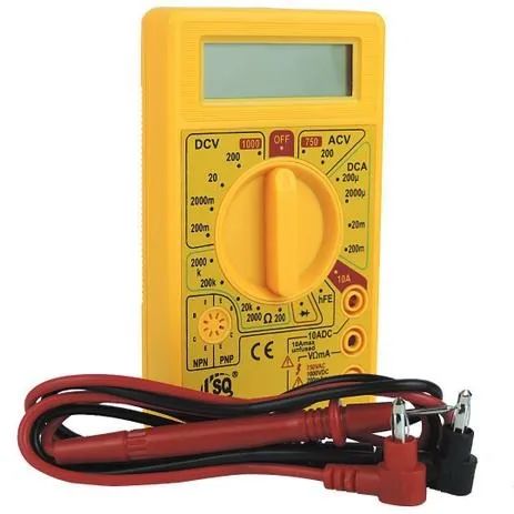 Multimetro Digital C/ Bateria Incluso Sq3432