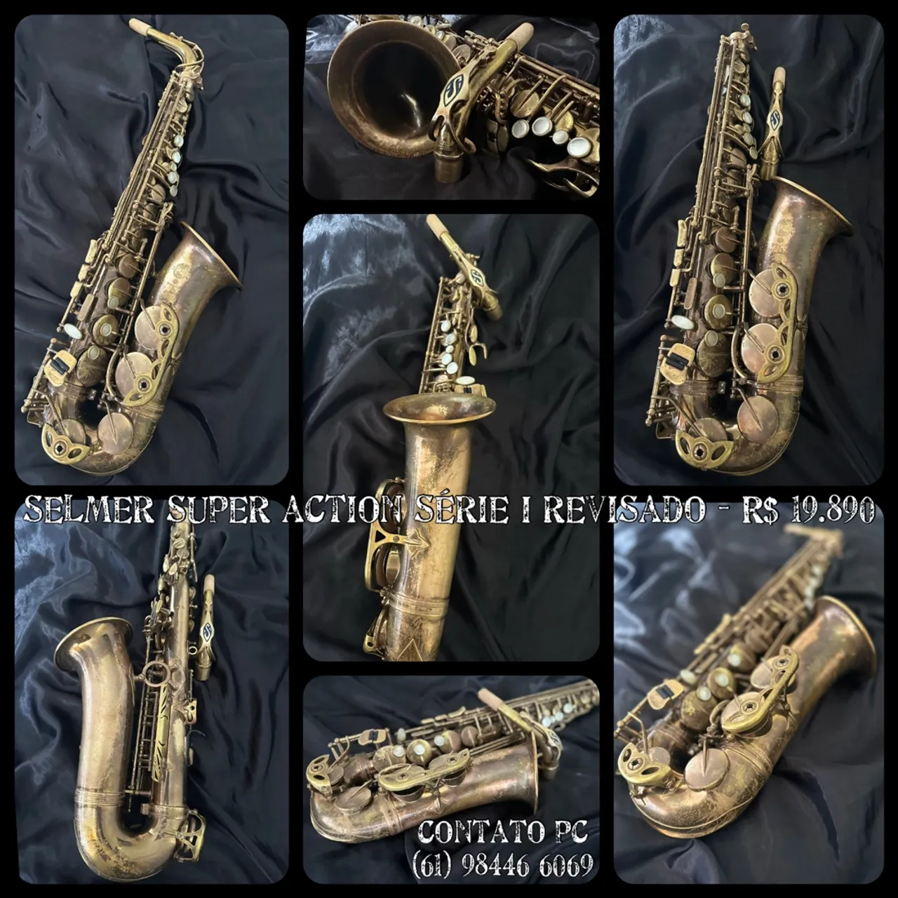 Sax alto Selmer super action série 2 - Instrumentos musicais