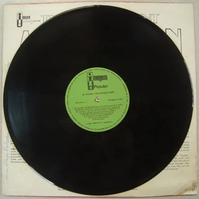 Lp Al Jolson 1977 The Magnificent, Disco De Vinil - Foto 3