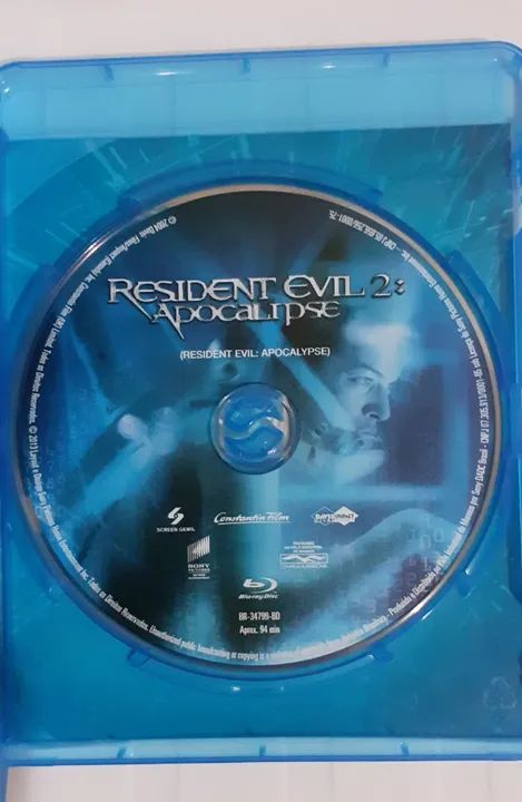   Filme Original Blu-Ray Resident Evil 2 Apolalipse. - Foto 2