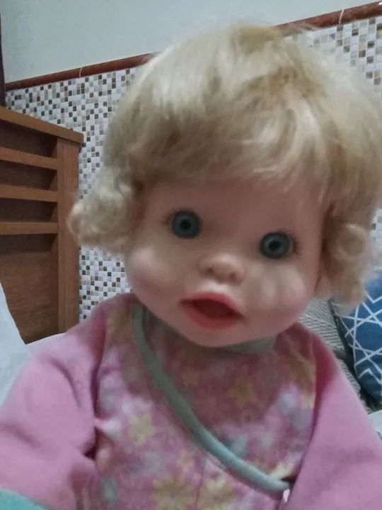 Boneca Little Momy primeiros passos/Aceito cartão  - Foto 2