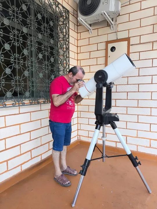 Binóculo telescópio gigante lente 150mm diâmetro 28x, 44x, 88x de aumento