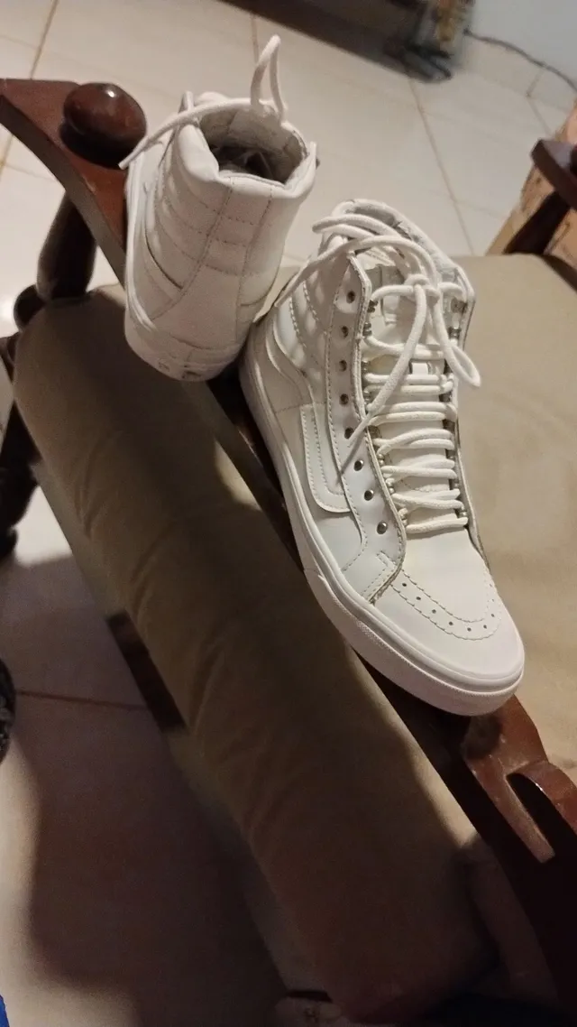 Tenis cano alto tamanho 36 da vans