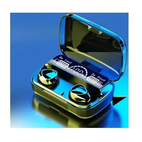 Fone M10 Bluetooth Com Visor de Bateria  - Foto 2