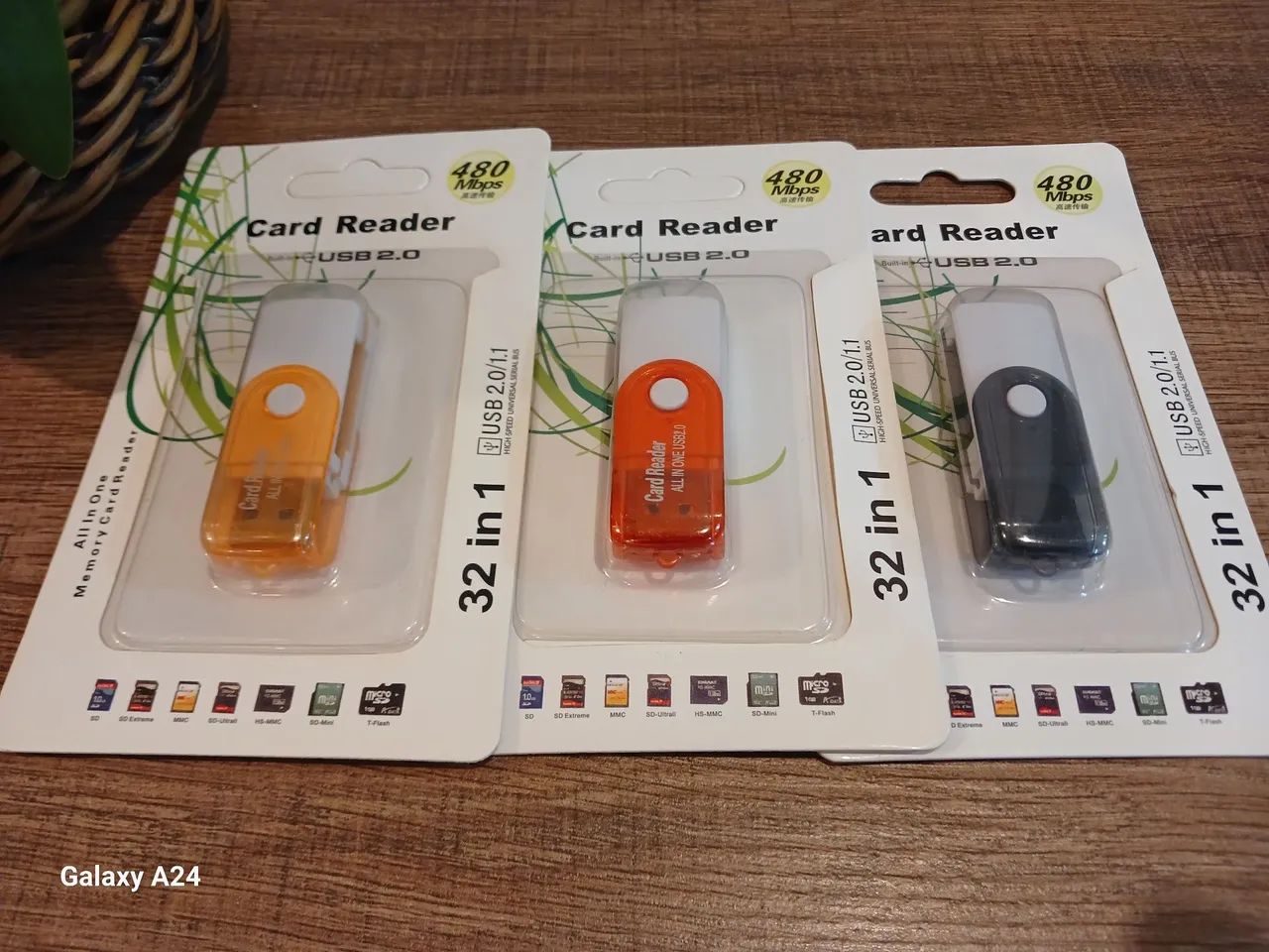 Frete grátis/Leitor e Gravador de cartão USB